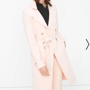 White House Black Market Blush Trench